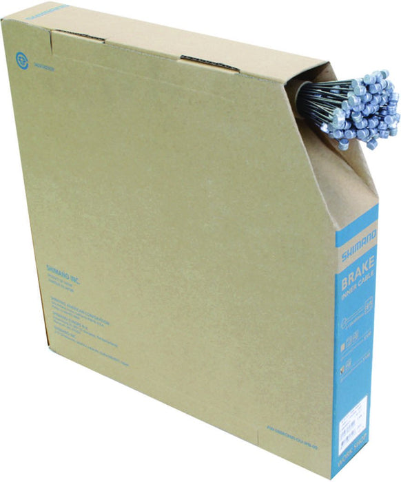 SHIMANO MTB STEEL BRAKE INNER CABLE 1.6X2050MM 100PCS (BULK)