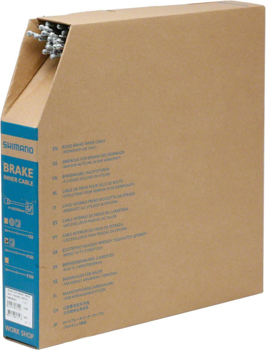 SHIMANO ROAD SUS BRAKE INNER BOX 1.6X2050MM 100PCS (BULK)