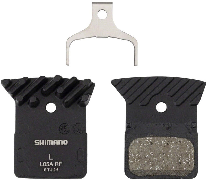 SHIMANO L05A-RF RESIN PAD W/FIN & SPRING, 1 PAIR