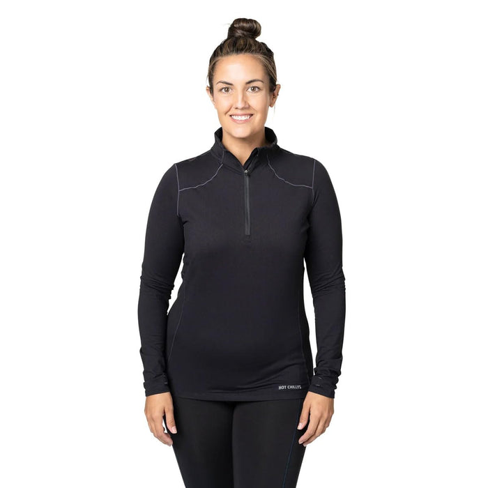 Hot Chillys Woclima-Tek Zip-T Snow Thermal Base Layer