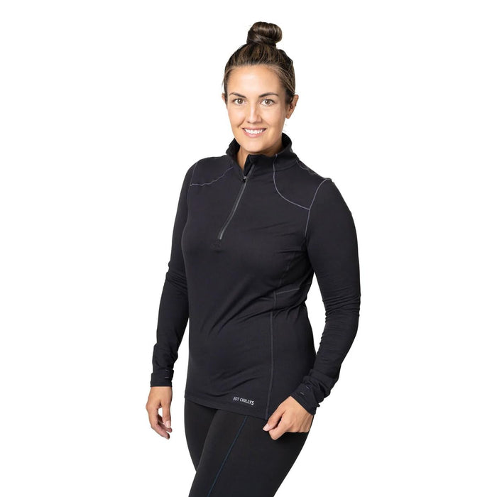 Hot Chillys Woclima-Tek Zip-T Snow Thermal Base Layer