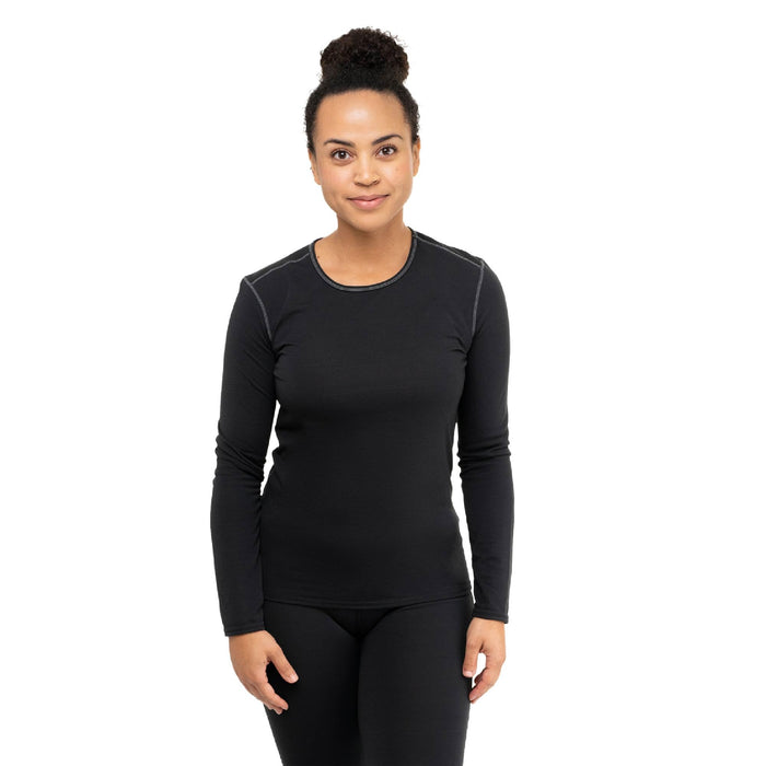 Hot Chillys Wobi-Ply Crewneck Women's Snow Thermal Base Layer