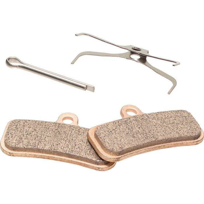 SHIMANO D02S METAL PAD W/O FIN, PAD SPRING, W/SPLIT PIN, 1 PAIR