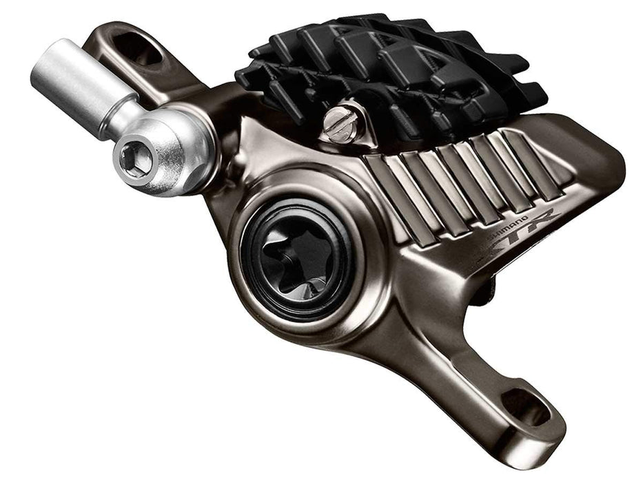 SHIMANO HYDRAULIC DISC BRAKE, BR-M9020, XTR, W/O ADAPTER, FRONT OR REAR, W/J04C METAL PAD (W/FIN)