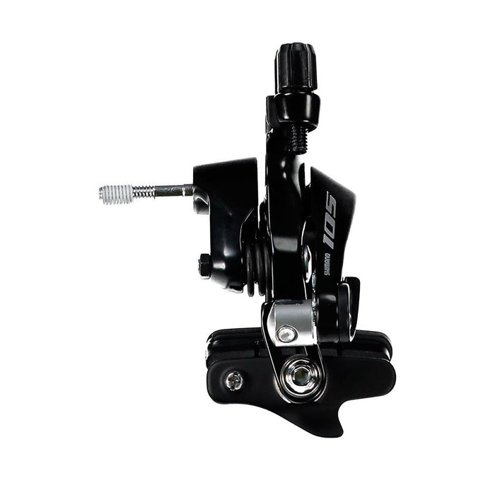 SHIMANO CALIPER BRAKE, BR-R7000, 105, FRONT, CS51, SUNKEN NUT:10.5/12.5/18/27/32MM, R55C4 SHOE, BLACK