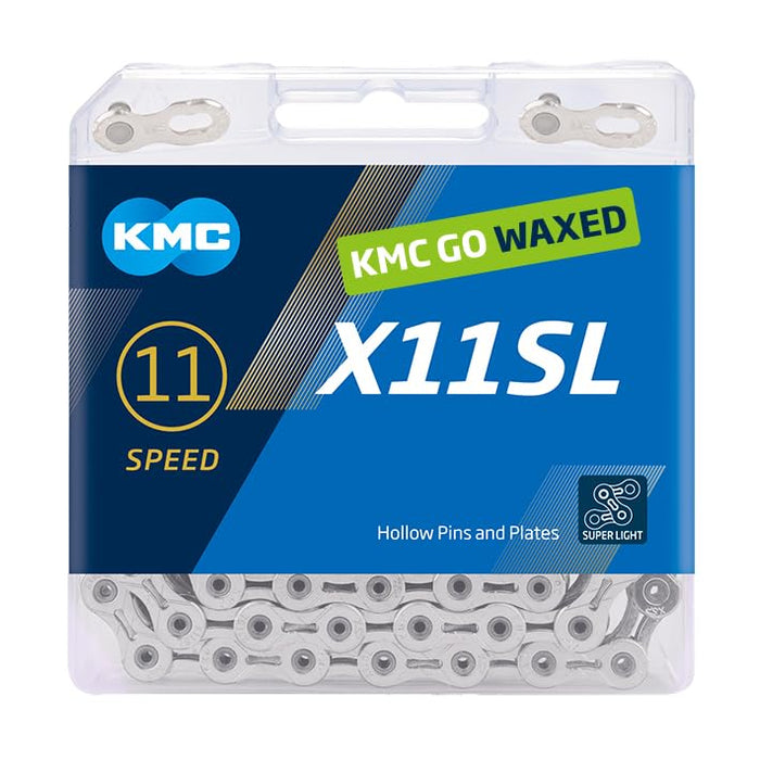 KMC X11SL Waxed 11 Speed Bicycle Chains