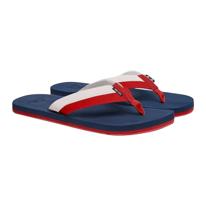 Oakley Burke Flip Flop Red/White/Blue 12.0