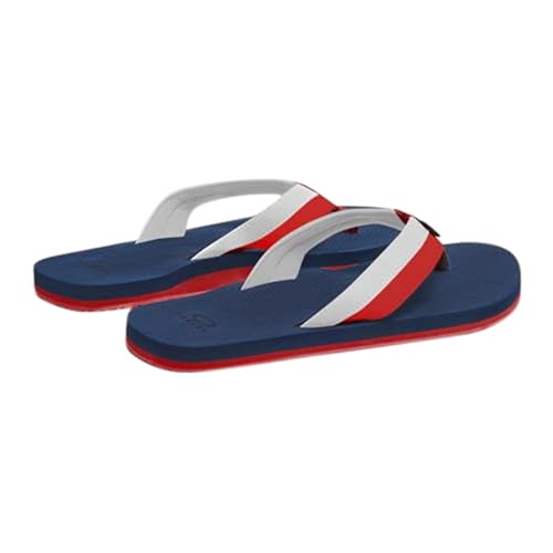 Oakley Burke Flip Flop Red/White/Blue 14.0