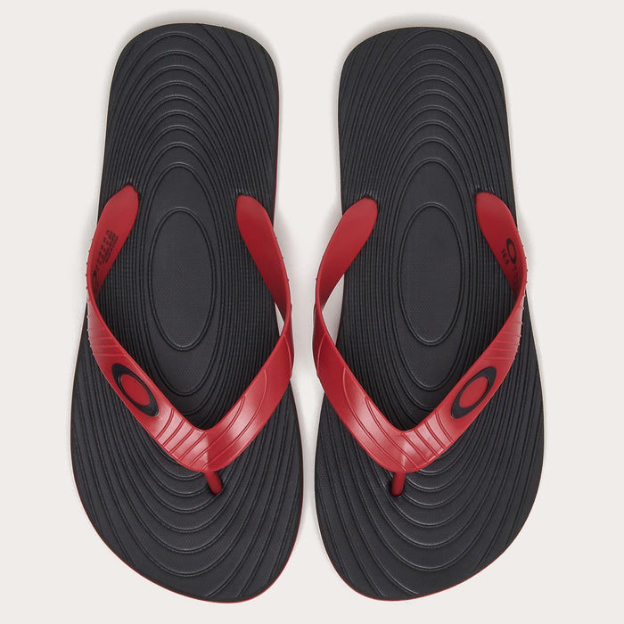 Oakley Catalina Flip Flop Black/Red 6.0