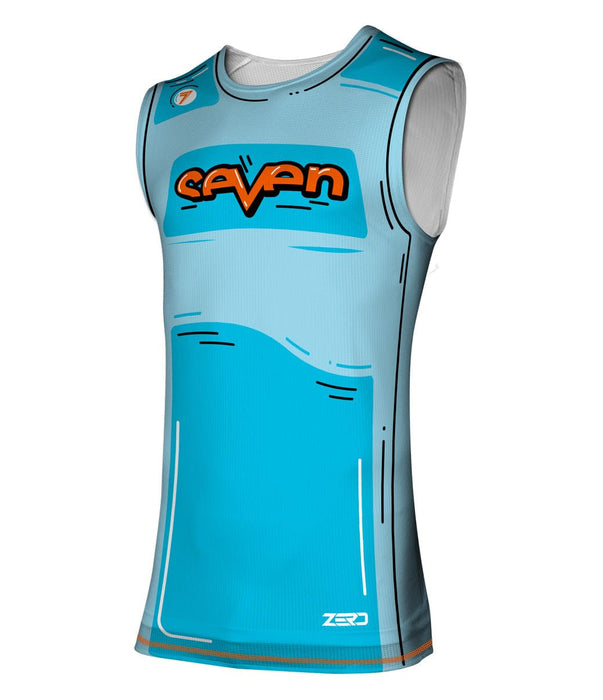 SevenMx Zero Hijack Overjersey Cyan Md