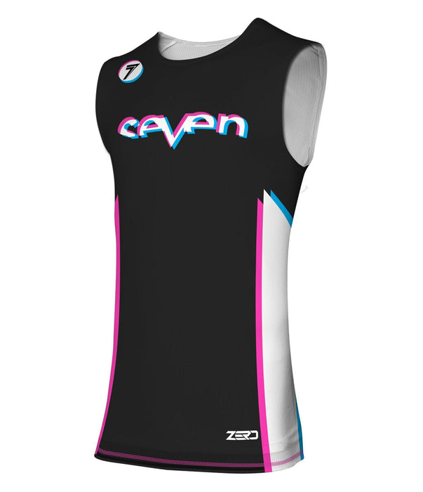 SevenMx Zero Alter Overjersey Black/White  Lg