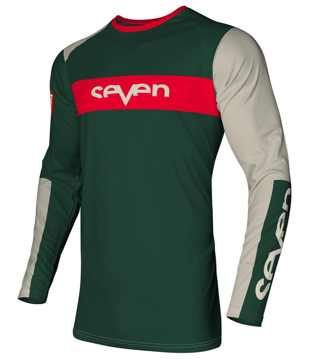 SevenMx Vox Fracture Jersey Forest/Bone Md