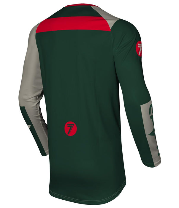 SevenMx Vox Fracture Jersey Forest/Bone Md