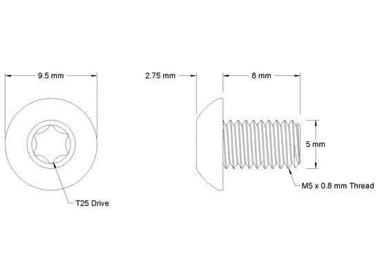 Wolf Tooth Replacement Bicycle Chainrings Bolts for SRAM direct mount