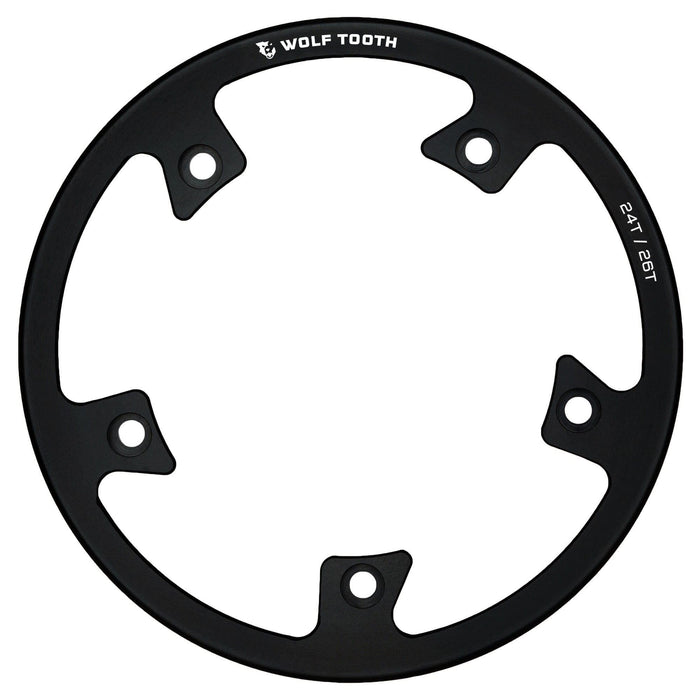 Wolf Tooth Direct Mount Bashring for Stainless Steel Bicycle Chainrings