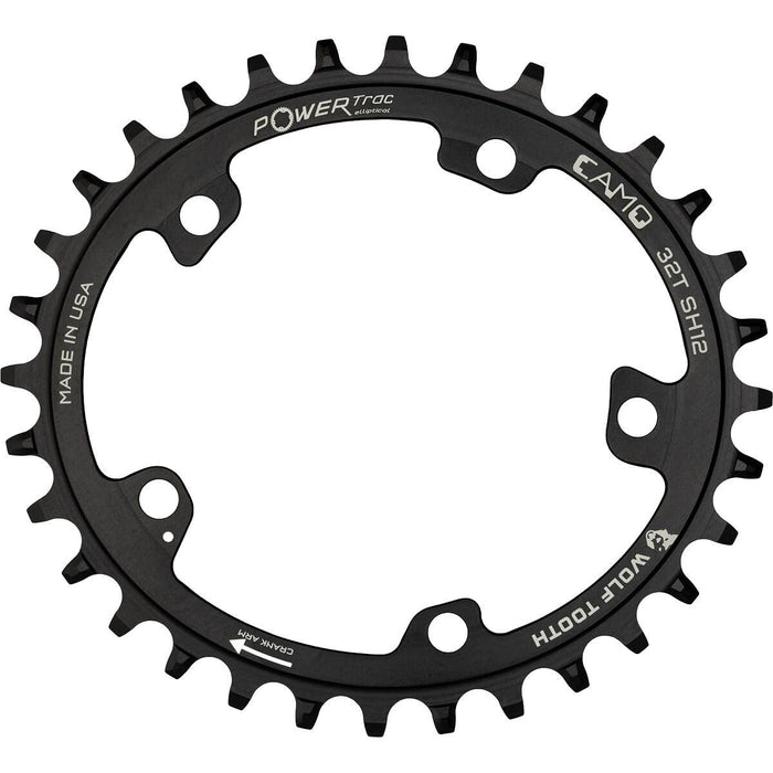 Wolf Tooth CAMO Aluminum Oval Bicycle Chainrings