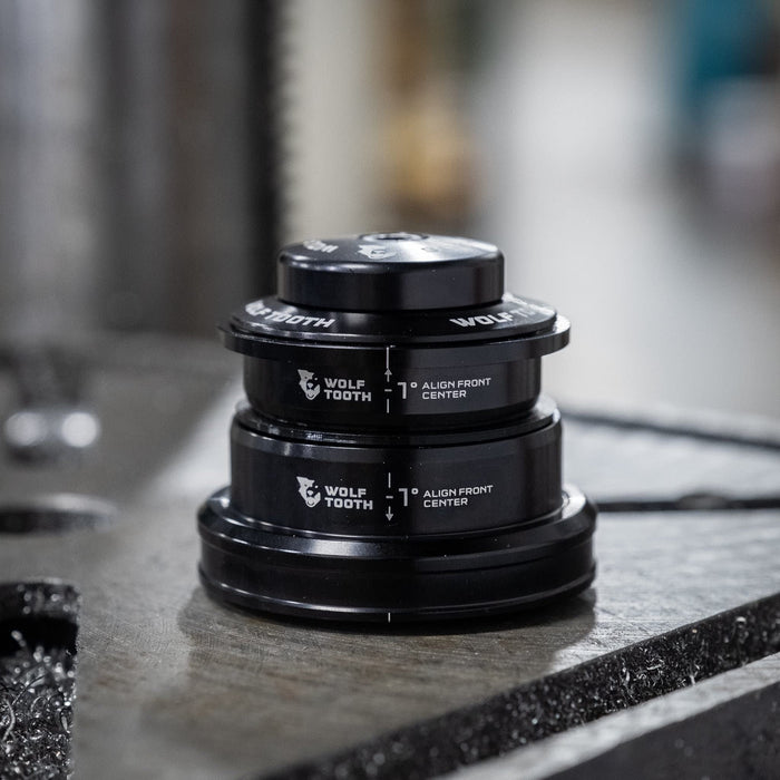 Wolf Tooth 1 Degree GeoShift Performance Angle Bicycle Headsets