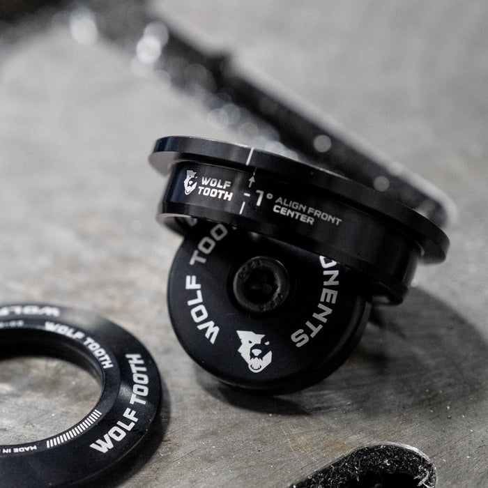 Wolf Tooth 1 Degree GeoShift Performance Angle Bicycle Headsets