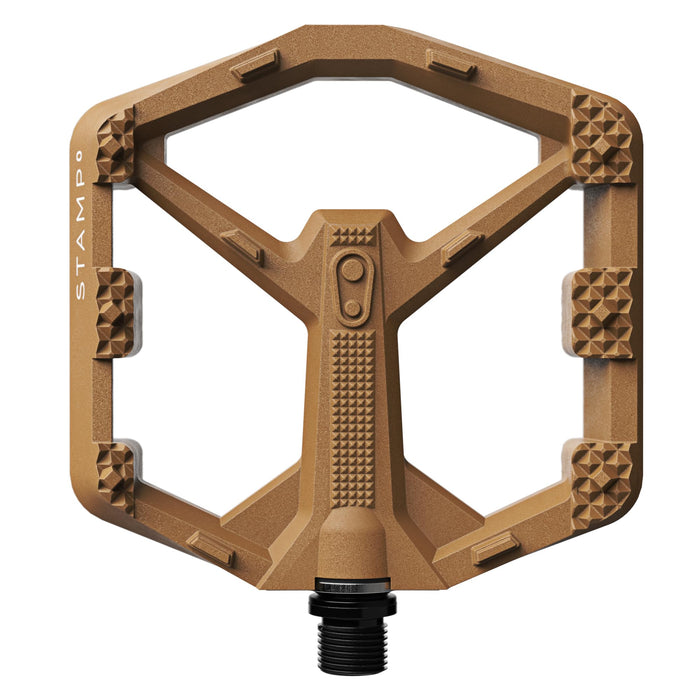 Crankbrothers Stamp 0 Pedals - Platform Aluminum 9/16 Brown Large