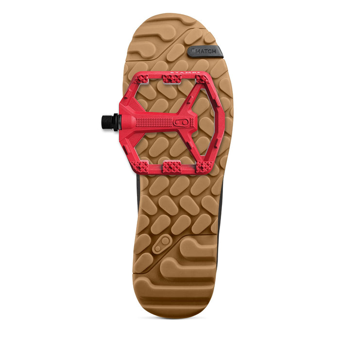 Crankbrothers Stamp 0 Pedals - Platform Aluminum 9/16 Bright Red Small