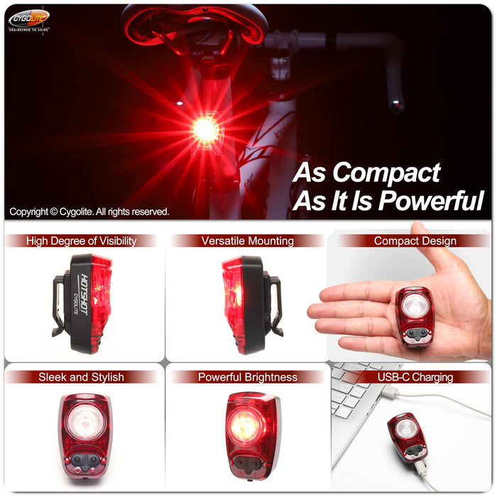 Cygolite Hotshot 180 USB Taillight