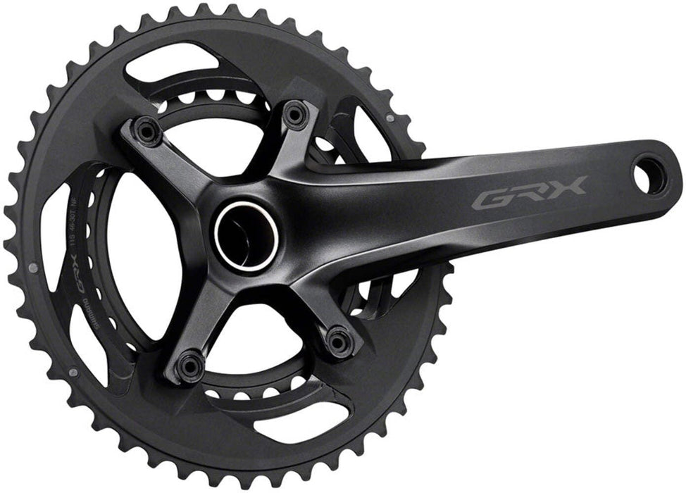 SHIMANO GRX FC-RX600-10 Crankset Black 170mm