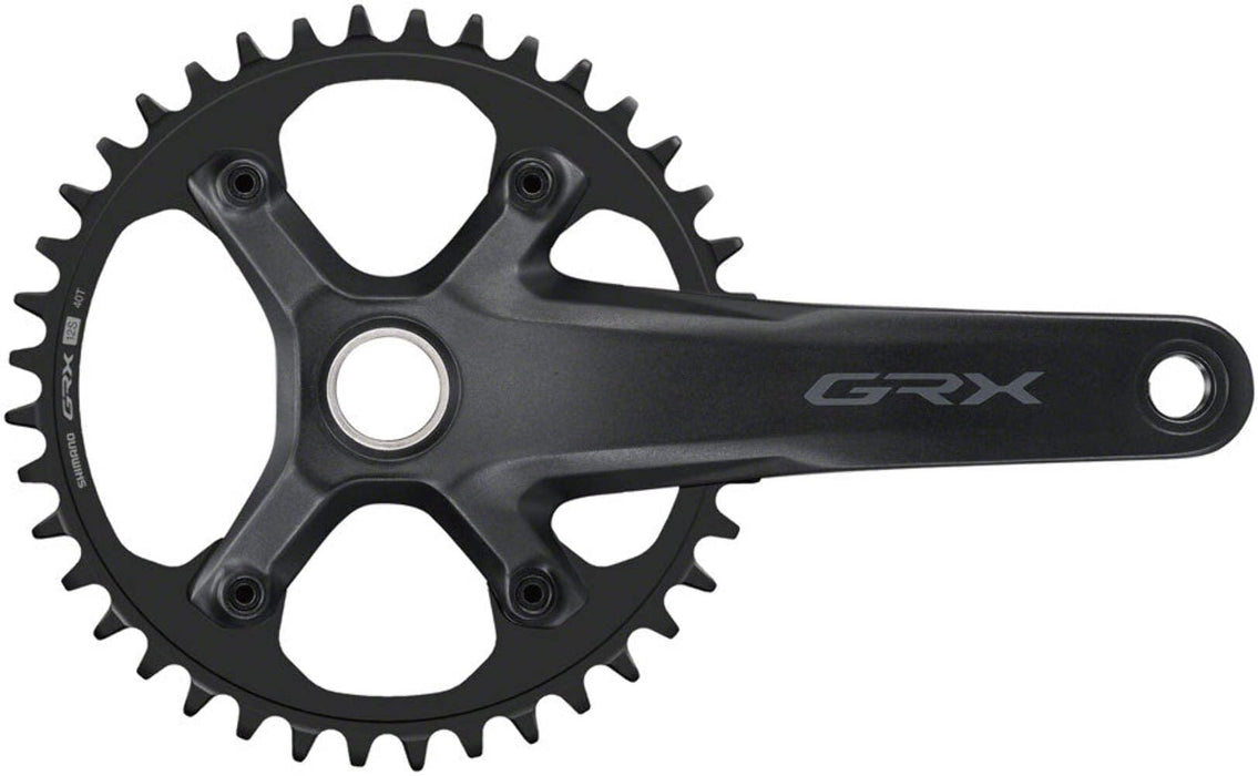 SHIMANO GRX FC-RX610-1 Crankset Black 175mm
