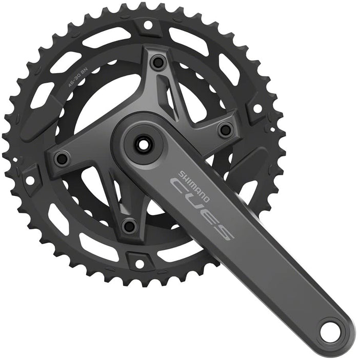 SHIMANO CUES FC-U6000-2 Crankset Black 170mm x 46/30T
