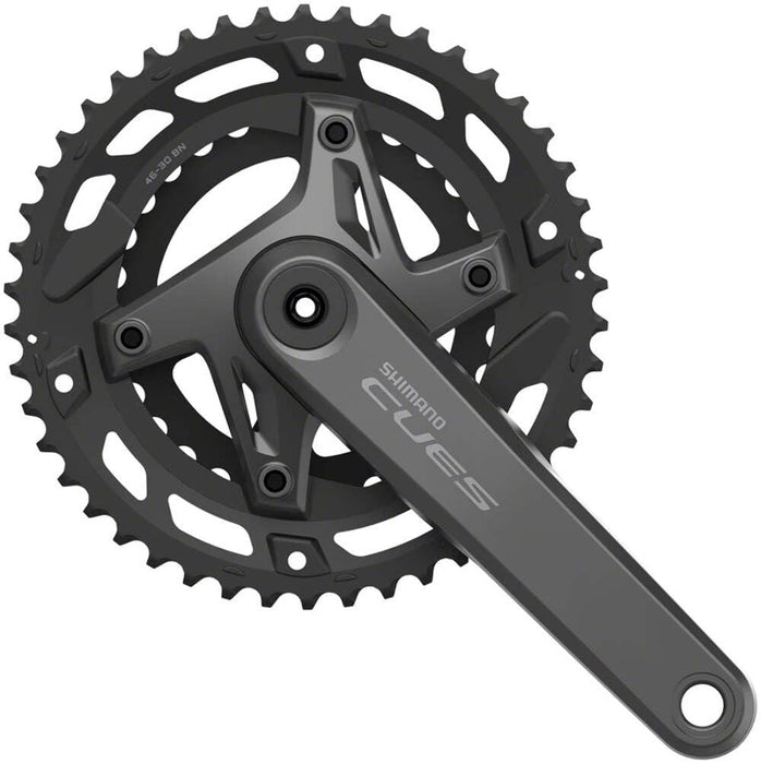 SHIMANO CUES FC-U6000-2 Crankset Black 175mm x 46/30T