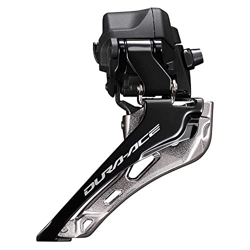 Shimano Dura-Ace FD-R9250 Di2 Front Derailleur - 2x12-Speed Braze-on Down Swing For 50-55t Max Black/Silver