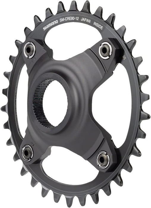 SHIMANO STEPS SM-CRE80 12-Speed Chainring Black 34T