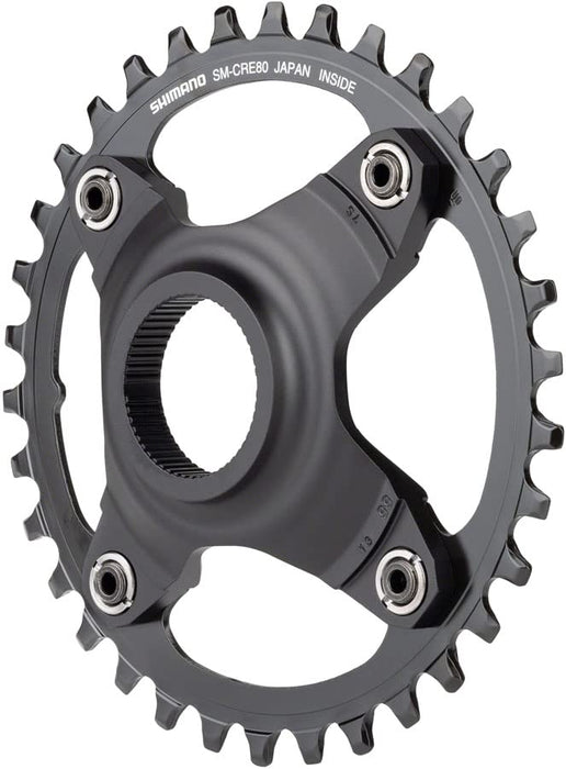 SHIMANO STEPS SM-CRE61/70/80 Chainring Black 34T