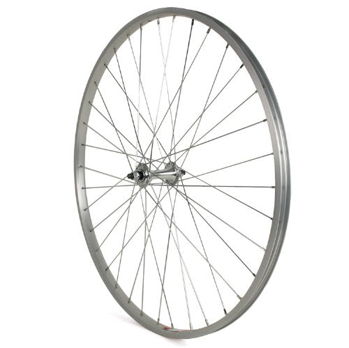 Sta-Tru Double Wall Front Wheel - 27 Bolt-On 3/8 x 100mm Silver