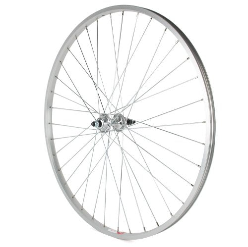 Sta-Tru Double Wall Rear Wheel - 27 Bolt-On 3/8 x 126mm Freewheel Silver