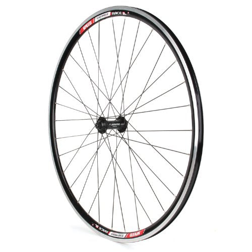 Sta-Tru Double Wall Front Wheel - 700c QR 9 x 100mm Black 19i