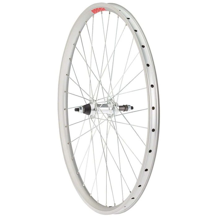 Sta-Tru Double Wall Rear Wheel - 24 Bolt-On 3/8 x 135mm Freewheel Silver