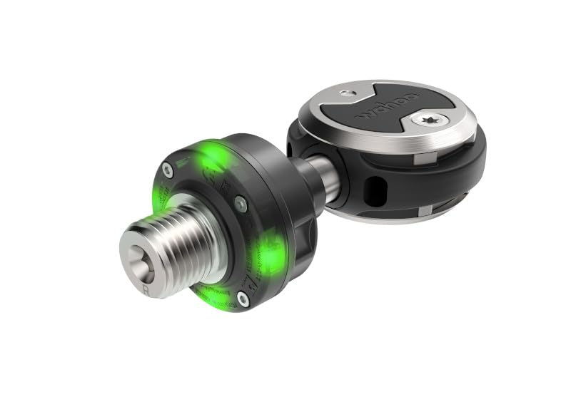 Wahoo Fitness Power Zero Single-Sided Power Pedals - Dual Sided Clipless Composite 9/16 Black Pair Single-Sensing Speedplay