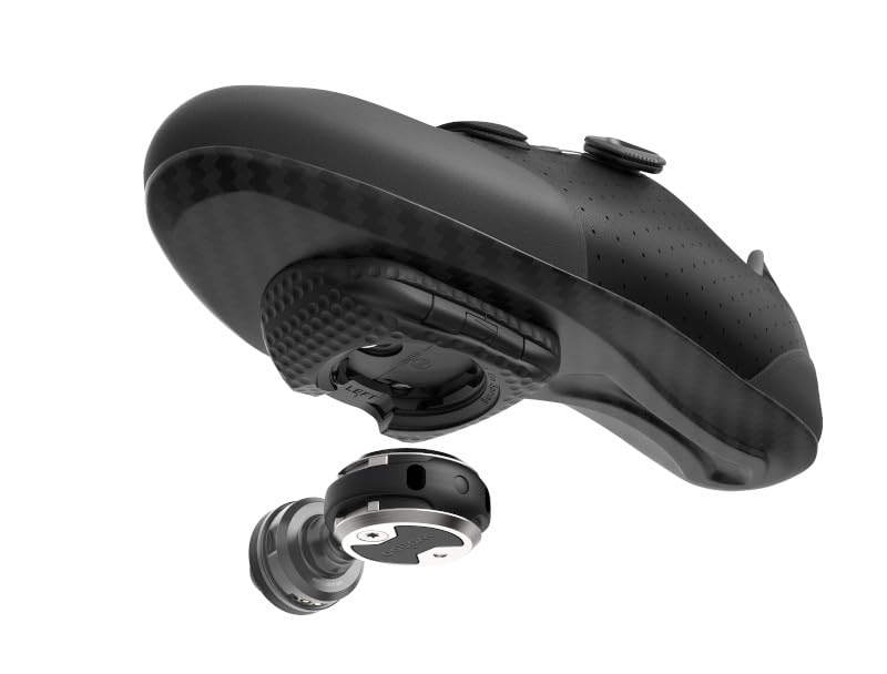 Wahoo Fitness Power Zero Single-Sided Power Pedals - Dual Sided Clipless Composite 9/16 Black Pair Single-Sensing Speedplay