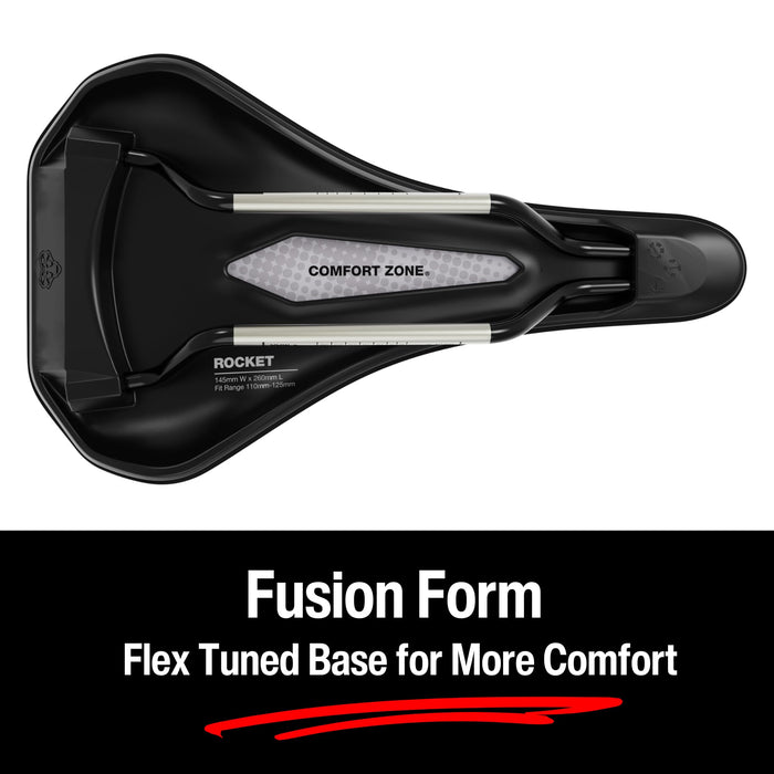 WTB Rocket Saddle - Titanium Black Medium Fusion Form