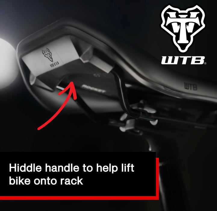 WTB Rocket Saddle - Titanium Black Medium Fusion Form