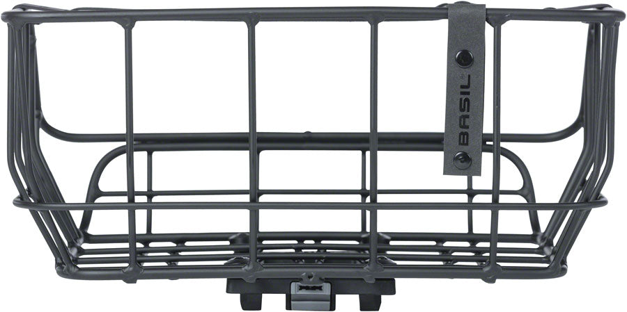 Basil Portland MIK Rear Basket - 25L Matte Black