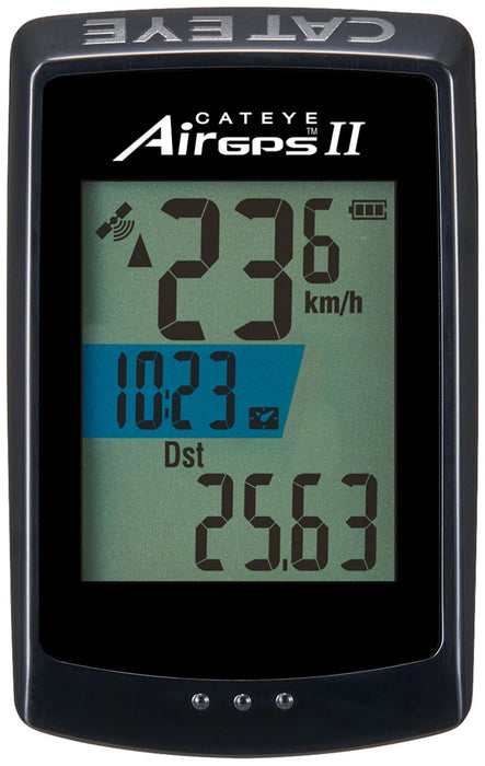 Cateye AIR GPS II Cycling Computer - Black