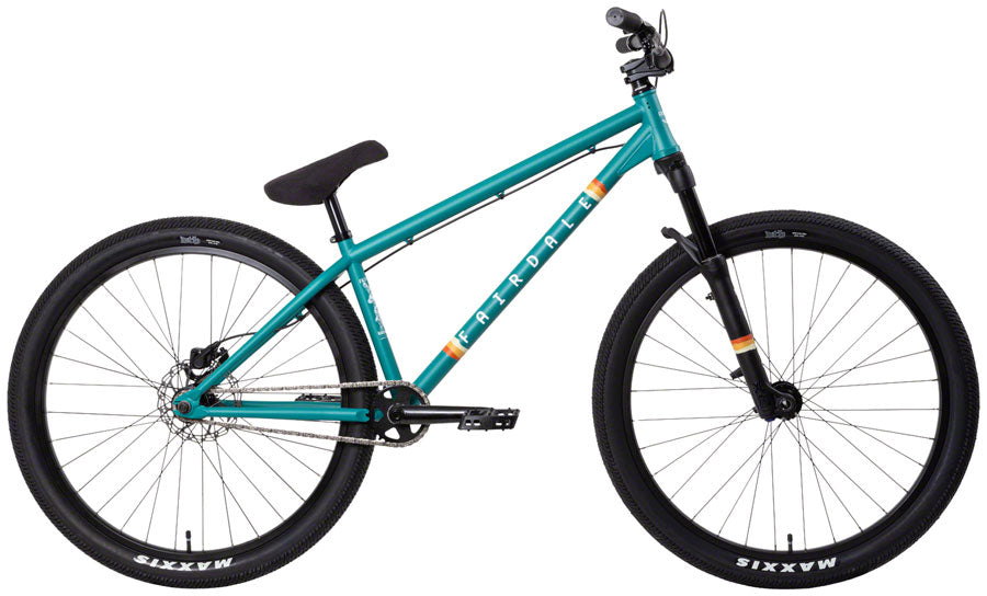 Fairdale Hareraiser 26  Dirt Jump Bike - Matte Billiard Green  Medium/Large