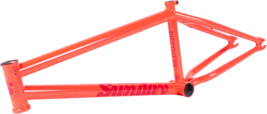 Sunday Discovery BMX Frame - 20.75 TT Gloss Bright Red