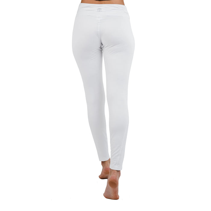 Snow Angel Wodoeskin Wide Waistband Tight Womens White Small