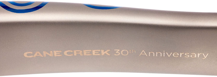 Cane Creek eeWings 30th Anniversary Mountain Titanium Crankset - 165mm 8-Bolt Direct Mount 30mm Spindle Brushed Titanium