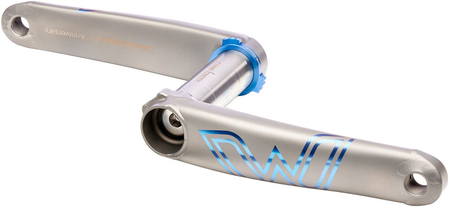 Cane Creek eeWings 30th Anniversary Mountain Titanium Crankset - 170mm 8-Bolt Direct Mount 30mm Spindle Brushed Titanium