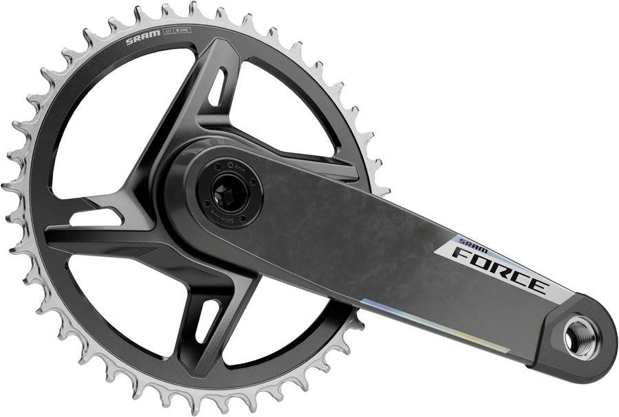 SRAM Force 1x XPLR Wide Crankset - 170mm 12/13-Speed 42t 8-Bolt Direct Mount DUB Spindle Carbon E1
