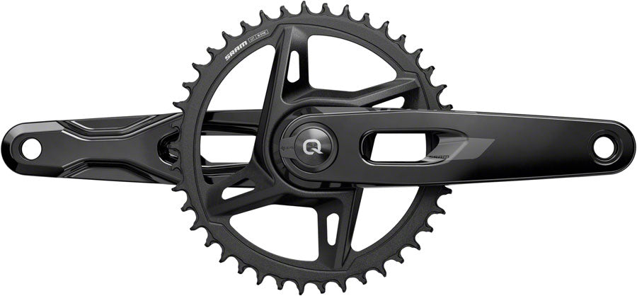 SRAM Rival 1x XPLR AXS Power Meter Wide Crankset - 172.5mm 12/13-Speed 42t 8-Bolt Direct Mount DUB PM Spindle Black E1