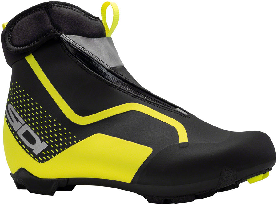 Sidi Algor Primaloft Cycling Boots - Black/Yellow Fluorescent Size 41  Millenium Fit